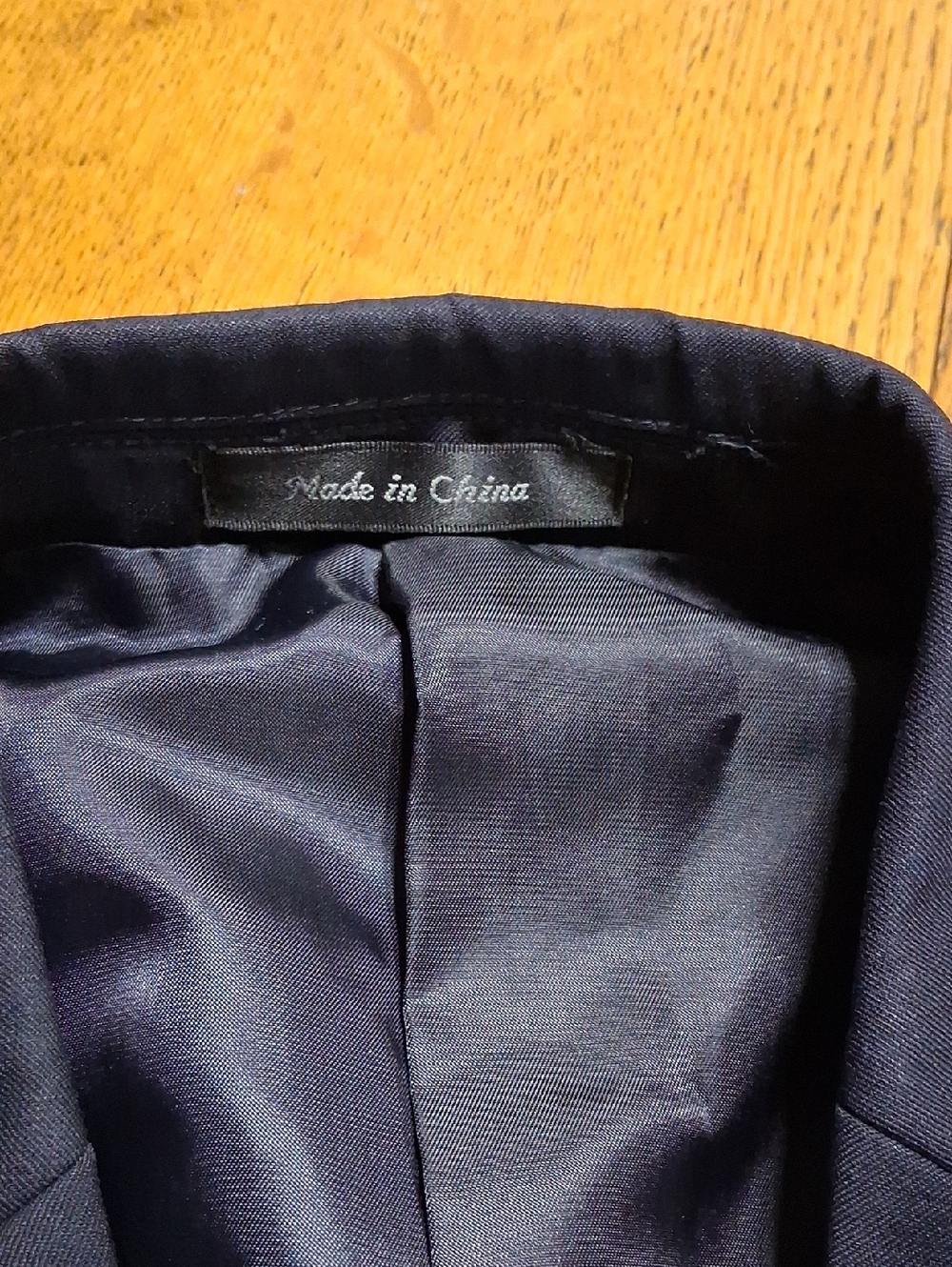 LAUREN RALPH LAUREN Mens BLAZER  42 BLACK Used 2 GOLD BUTTONS Coat - Picture 4 of 7